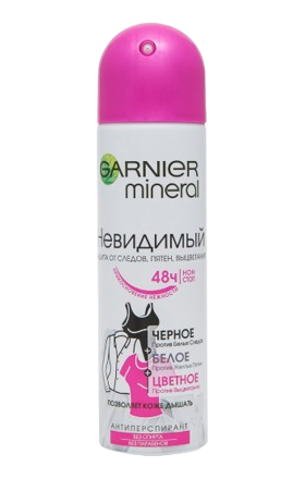 Дезодорант "Garnier', невидимый, 150 мл