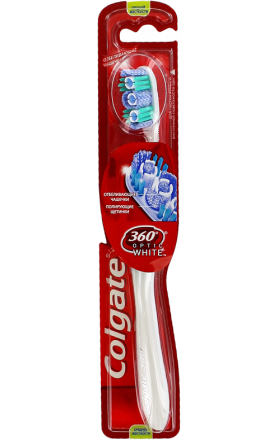 Зубная щетка "Colgate 360° Optic White" 