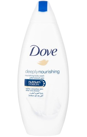 Nourishing shower gel "Dove" 500ml