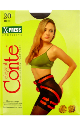 Զուգագուլպա «Conte Elegant X-press 20 Den N4» Ստվերագույն