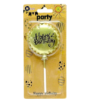 Մոմ Happy Birthday  1հատ