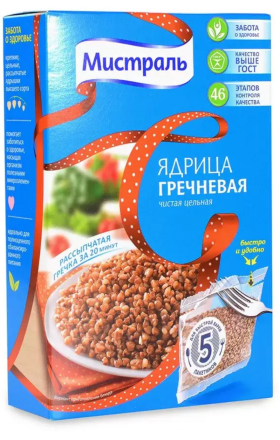 Гречка "Мистраль" 500г