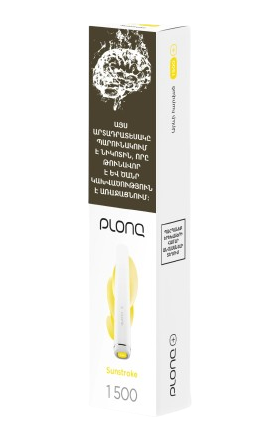 Electronic cigarette "PLONQ" Sunstroke (up to 1500 smokes)