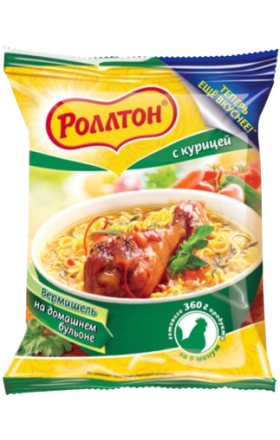 Vermicelli "Rollton" with chicken flavor 60g