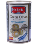 Ձիթապտուղ կանաչ «Ֆեդերիչի» անչոուսով 300գր