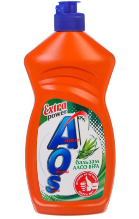 Սպասք լվանալու հեղուկ «AOS» 450մլ  	