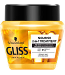 Մազի դիմակ Gliss Kur oil nutritive 400մլ