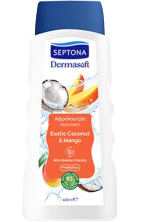 Լոգանքի գել «Septona», կոկոս և մանգո 400մլ 