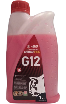 Անտիֆրիզ «Նորդտեք» G12, կարմիր, 1լ