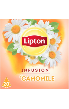 Травяной чай «Липтон» с ромашкой, 20 пакетиков.