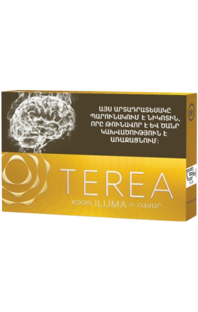 Տաքացվող ծխախոտի գլանակներ «TEREA»  YELLOW