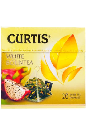 Чай  "Curtis" Белый Bountea 20 штук