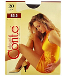 Զուգագուլպա «Conte Elegant Solo 20 Den N3» Ստվերագույն 