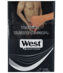 Cigarettes "West" white fusion