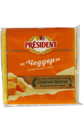 Processed cheese "President" 150g