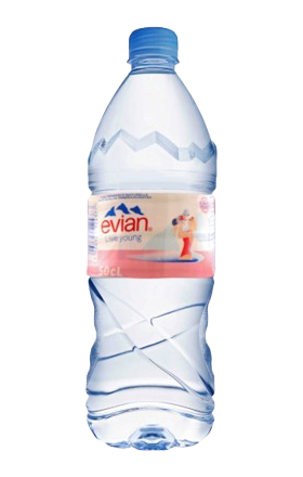 Минеральная вода "Эвиан", негазированная, 0,5 л.