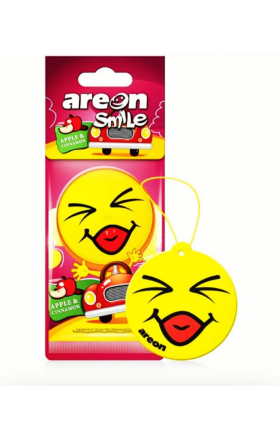 Car air freshener "Areon" Smile Apple & Cinnamon