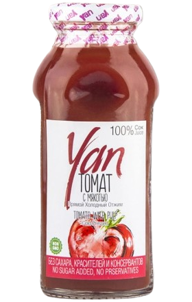 Հյութ «Յան» 0.25լ լոլիկ