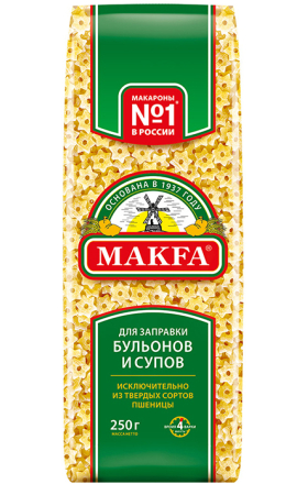 Pasta "Makfa Star" 250g