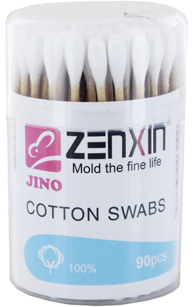 Ватные палочки "Zenxin" Jino 90шт. 
