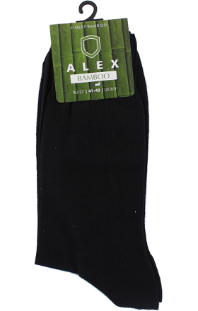 Գուլպաներ «Ալեքս» Bamboo Սև, 41-42