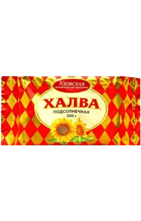 Հալվա «Ազովսկայա» արևածաղկի հատիկներով, 350 գ