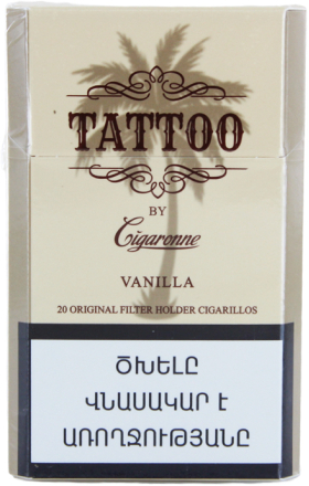 Сигарилла "Cigaronne Tattoo King Size Vanilla" 