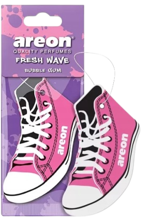 Ароматизатор для машин "Areon" Fresh Wave Bubble Gum