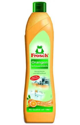 Чистящая паста "Фрош" с ароматом апельсина, 500 мл.