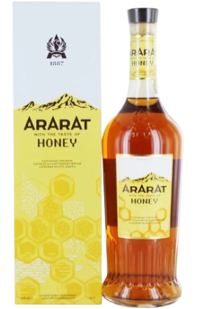 Cognac "Ararat" with Meghrov (in a box) 0.7l