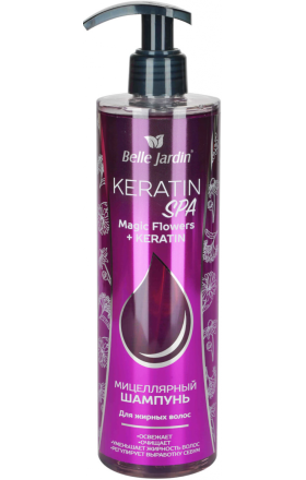 Шампунь для волос "Belle Jardin" мицеллярный для жирных волос 400мл