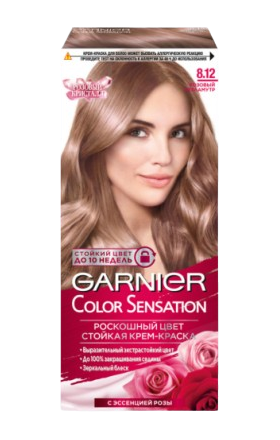 Մազի ներկ «Garnier Color Sensation»  № 8.12