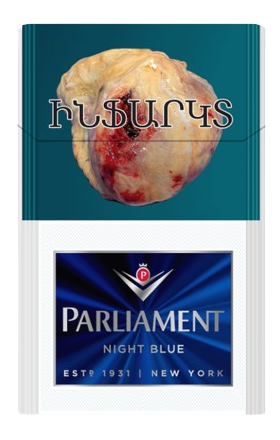 Cigarettes "Parliament" Night Blue