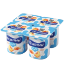 Յոգուրտային արտադրանք դեղձով «Campina Нежный» 100գ, յուղայնությունը՝ 1.2%