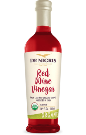 Red wine vinegar organic De Nigris 6% 500 ml 
