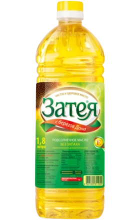 Ձեթ արևածաղկի «Затея» 1.8լ