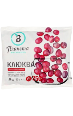 Frozen cherry “Planeta Vitamins”, 250 g