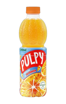 Juice "Dobriy" Pulpi, orange 0.45l
