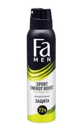 Антиперспирант-дезодорант "Fa Men Sport Energy Boost" 150мл