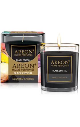 Մոմ բուրավետ "Արեոն" սև բյուրեղ 120գր