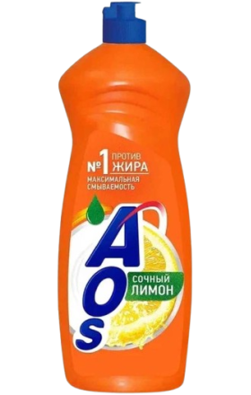 Dish washing balm "AOS" lemon 900g