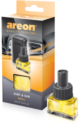 Ароматизатор для машин "Areon" Car Refill Surf & Sun