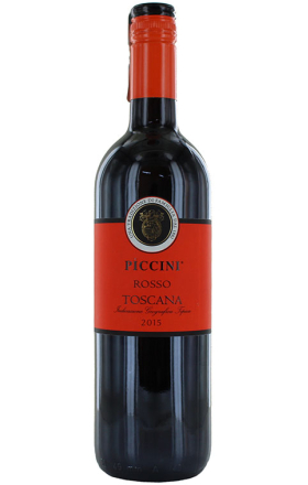 Գինի կարմիր «Piccini Memoro Vino Rosso d'Italia» 0.75լ