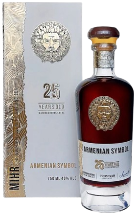 Cognac Armenian "Proshyan" Symbol 25t 0.75l 40%