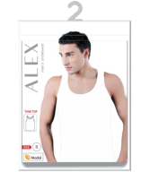 Տղամարդու շապիկ «Ալեքս» Մոդալ, սպիտակ S