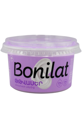 Sour cream "Bonilat" 17%, 400g