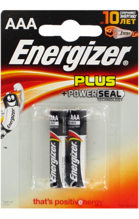 Battery "Energizer Plus Power Seal AAA" 2pcs