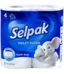 Toilet paper "Selpak" 4 pcs