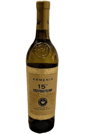 Вино Армения 15th юбилейный белый п/с 0,75л 