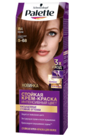 Hair dye Schwarzkopf Palette R4 chestnut